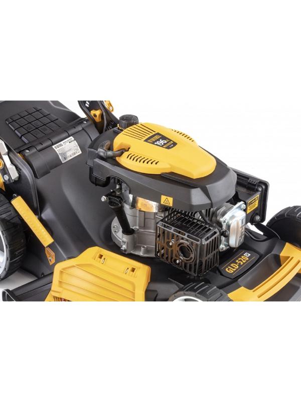 Газонокосилка бензиновая Denzel GLD-520SP, 4.78 кВт, 520 мм, самоходная, травосборник 60 л