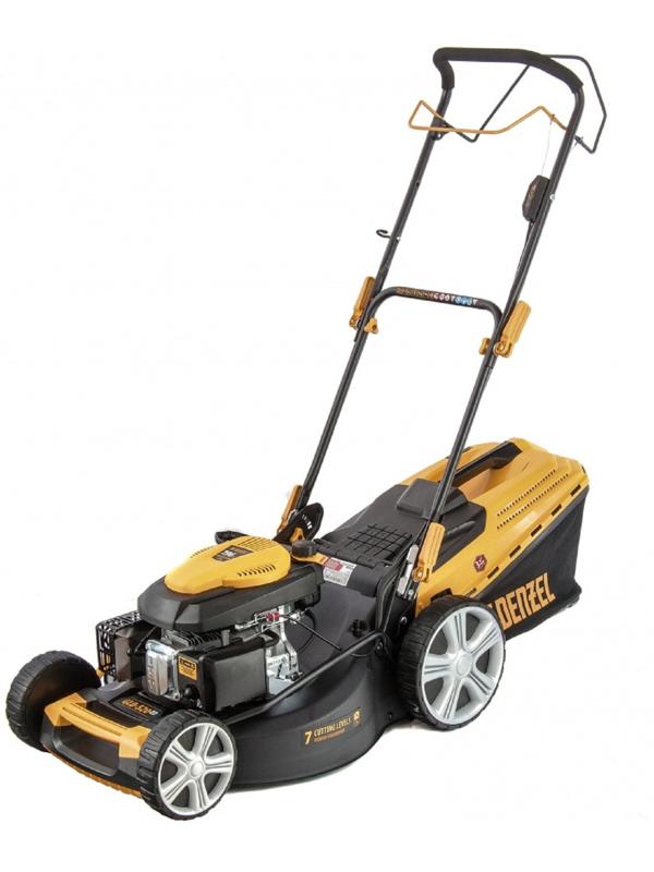 Газонокосилка бензиновая Denzel GLD-520SP, 4.78 кВт, 520 мм, самоходная, травосборник 60 л