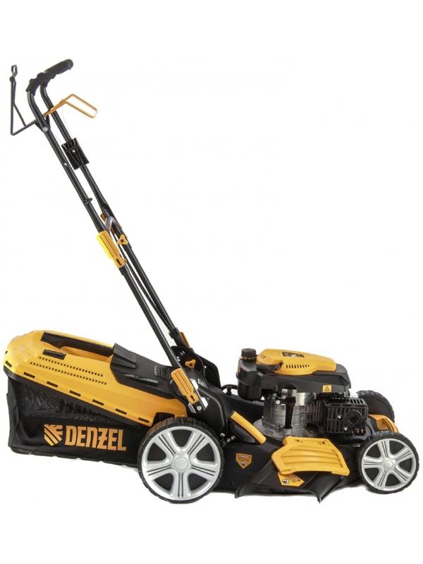 Газонокосилка бензиновая Denzel GLD-520SP, 4.78 кВт, 520 мм, самоходная, травосборник 60 л