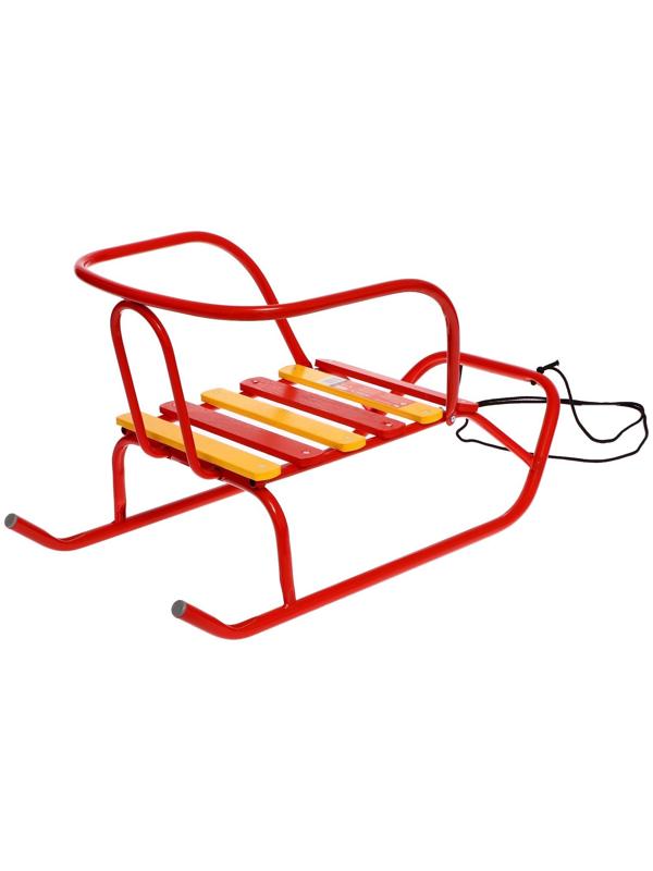 Санки «Ветерок 5», цвет красный