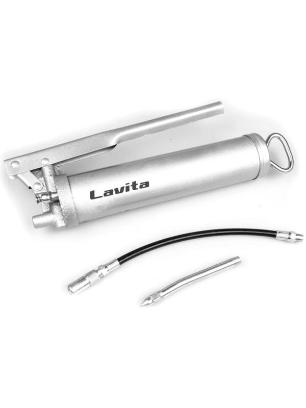 Шприц шарнирно плунжерный LAVITA LA SH1400, 400 мл, две насадки