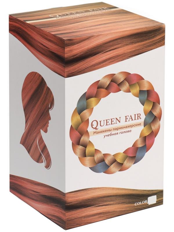 Голова учебная, искусственный волос, 55-60 см, без штатива, цвет пшеничный
