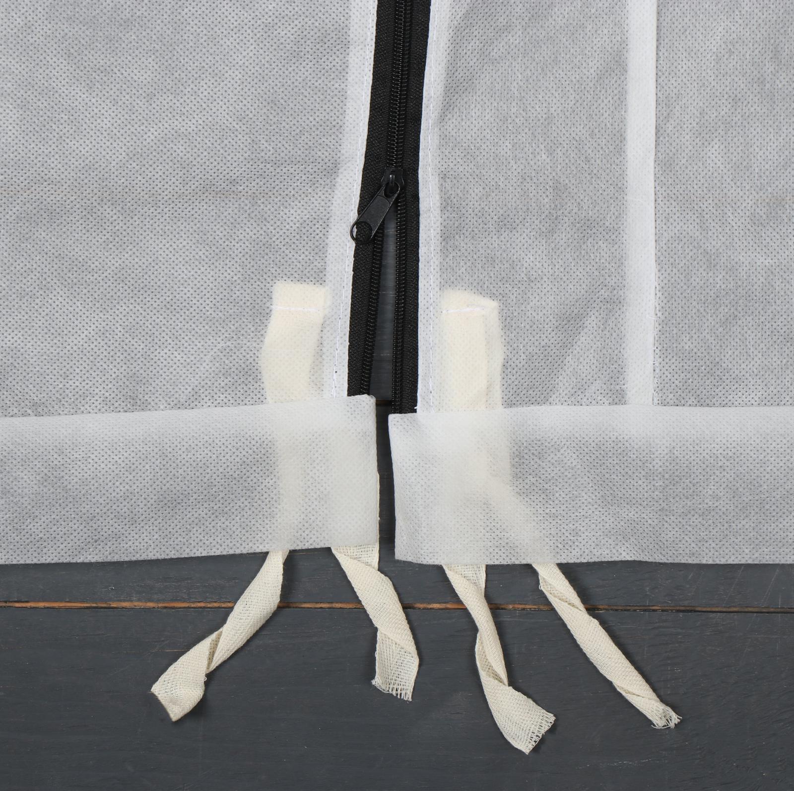 Мини-теплица, 4,9 × 1,4 × 1,15 м, стальной каркас d = 16 мм, спанбонд 60 г/м²