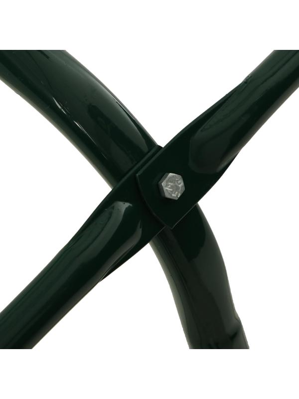 Мини-теплица, 4,9 × 1,4 × 1,15 м, стальной каркас d = 16 мм, спанбонд 60 г/м²