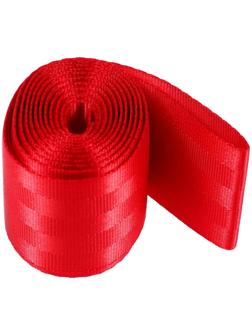 Нейлоновая лента, ремень 4.8 см × 3 м, красный