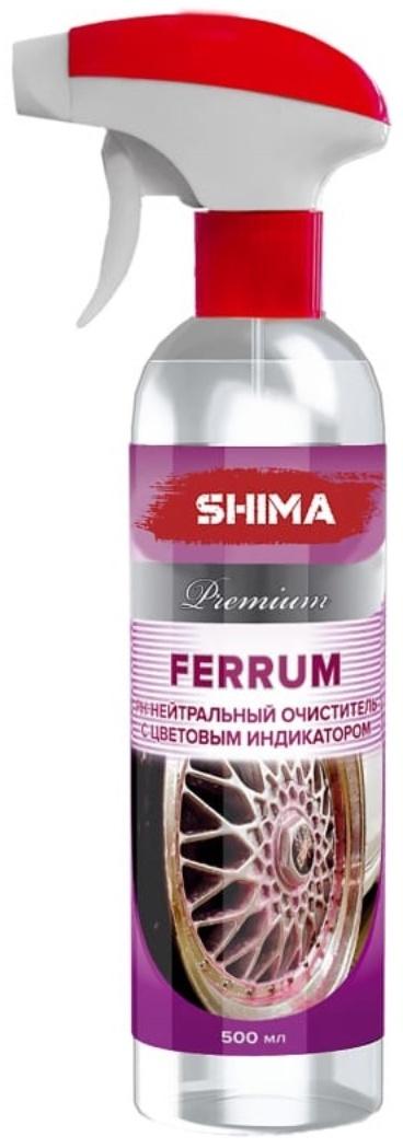 Очиститель дисков SHIMA PREMIUM FERRUM Ph-нейтральный, с индикатором цвета, 500 мл