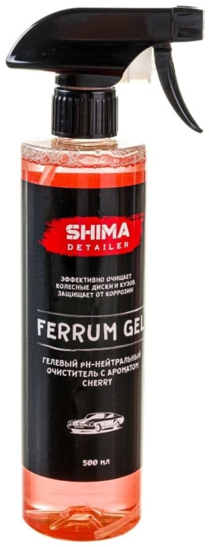 Очиститель дисков SHIMA DETAILER FERRUM GEL Ph-нейтральный, гелевый, вишня, 500 мл