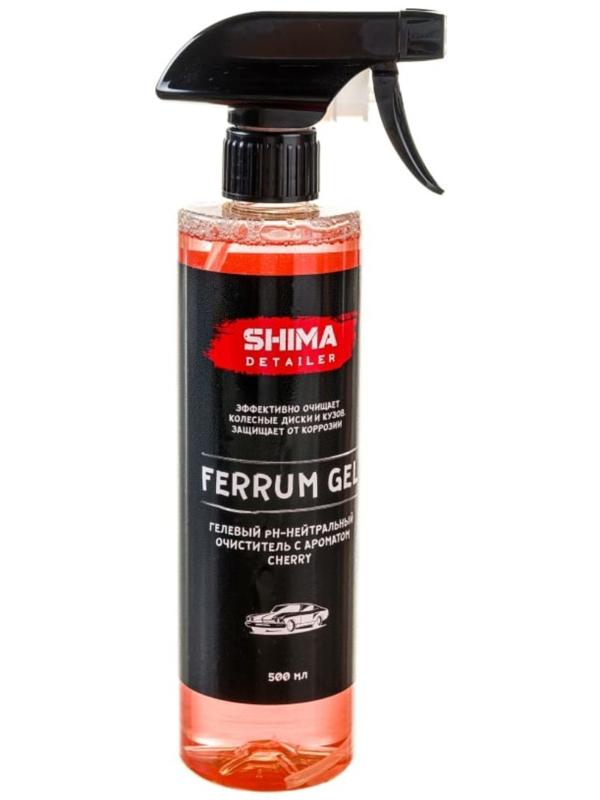 Очиститель дисков SHIMA DETAILER FERRUM GEL Ph-нейтральный, гелевый, вишня, 500 мл