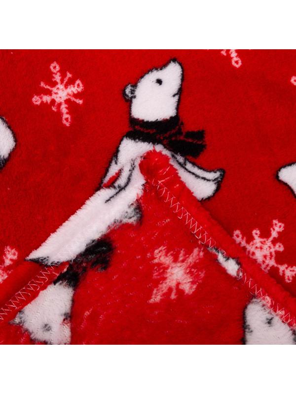 Плед 180х200см, корал-флис