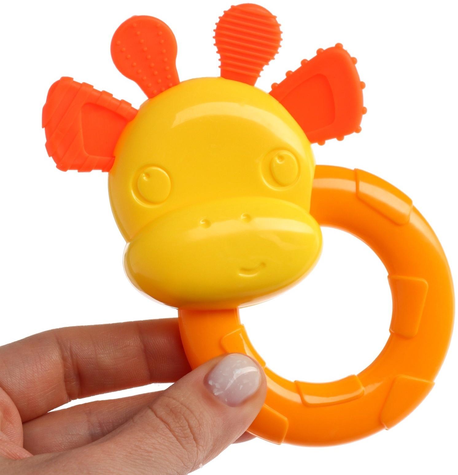 Набор погремушек «Счастливый малыш», 6 шт