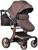 Коляска трансформер Farfello Aimile Original, цвет шоколадный