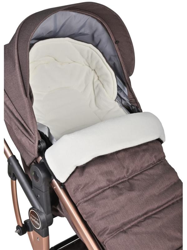 Коляска трансформер Farfello Aimile Original, цвет шоколадный