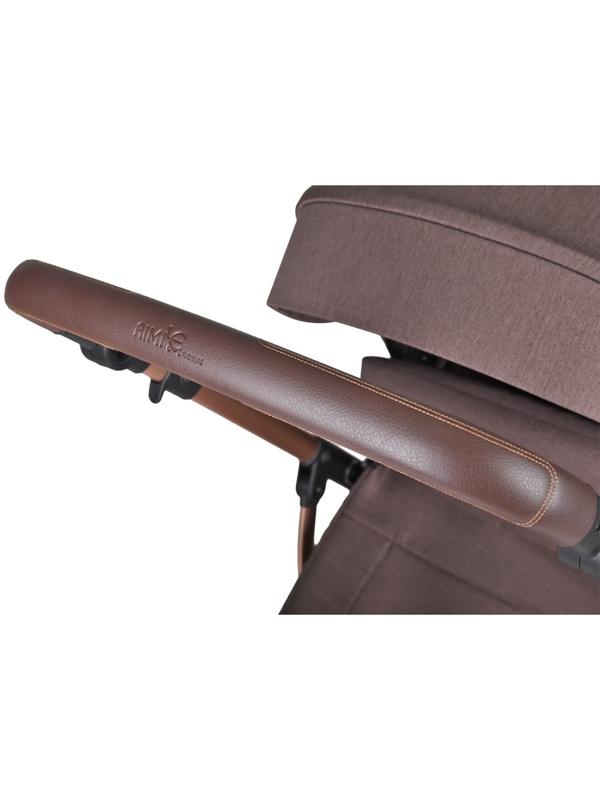 Коляска трансформер Farfello Aimile Original, цвет шоколадный