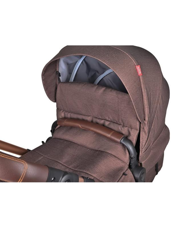 Коляска трансформер Farfello Aimile Original, цвет шоколадный