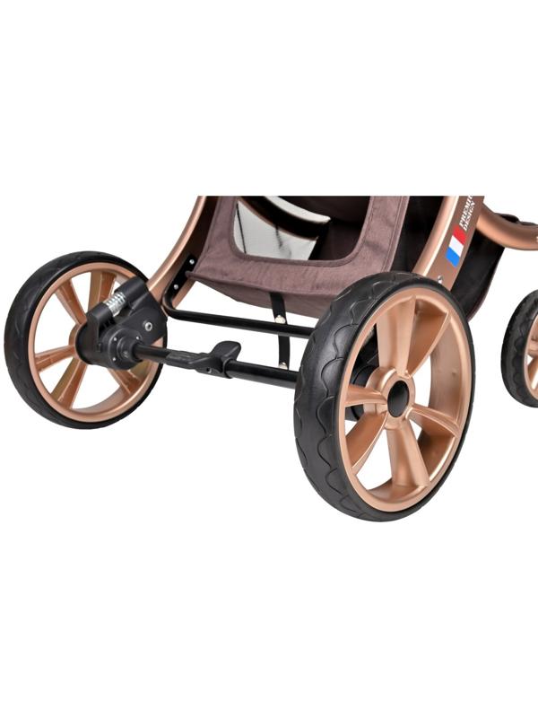 Коляска трансформер Farfello Aimile Original, цвет шоколадный