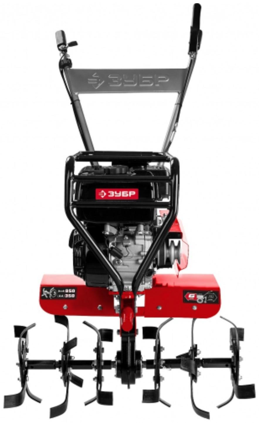 Мотоблок бензиновый ЗУБР МТУ-450, 5150 Вт, 6 л., ширина/глубина 60-85/35 см, скорости 6/2