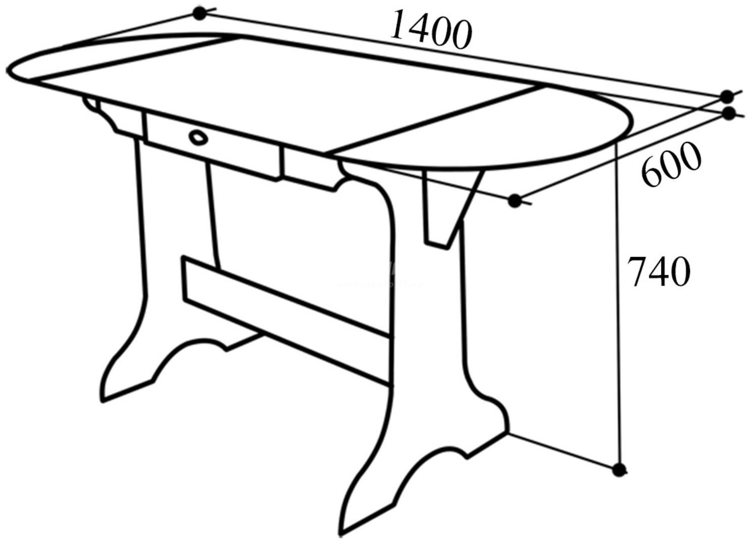 Кухонный уголок КУ-19 Л, 2 У, 1450х1050х830, Венге/Бежевый/Коричневый