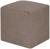 Пуфик «Куб», велюр, цвет бежевый