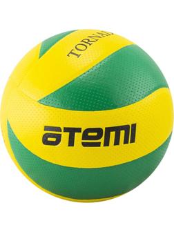 Мяч волейбольный Atemi TORNADO, синтетическая кожа PVC, 8 п, клееный, окруж 65-67
