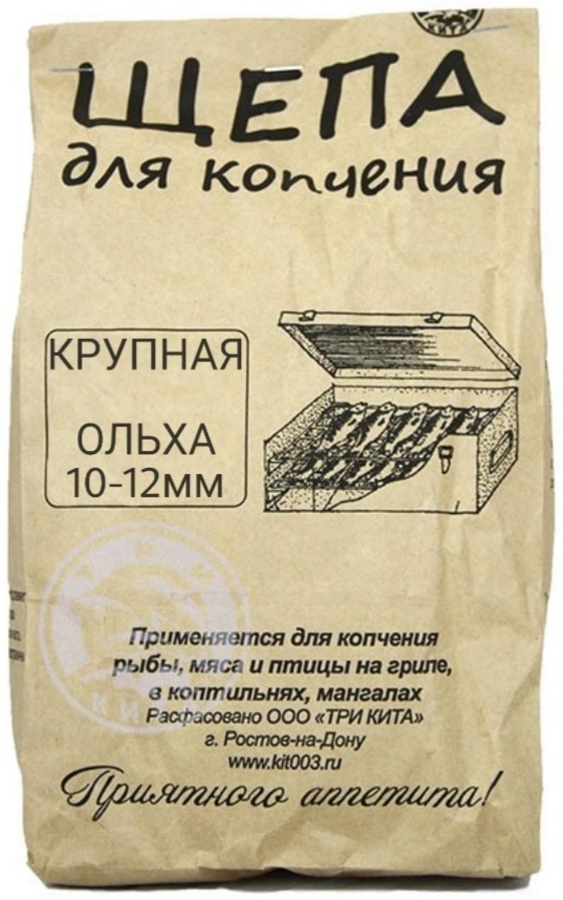 Щепа «Ольха» для копчения, фракция, 10-12 мм, 400 г