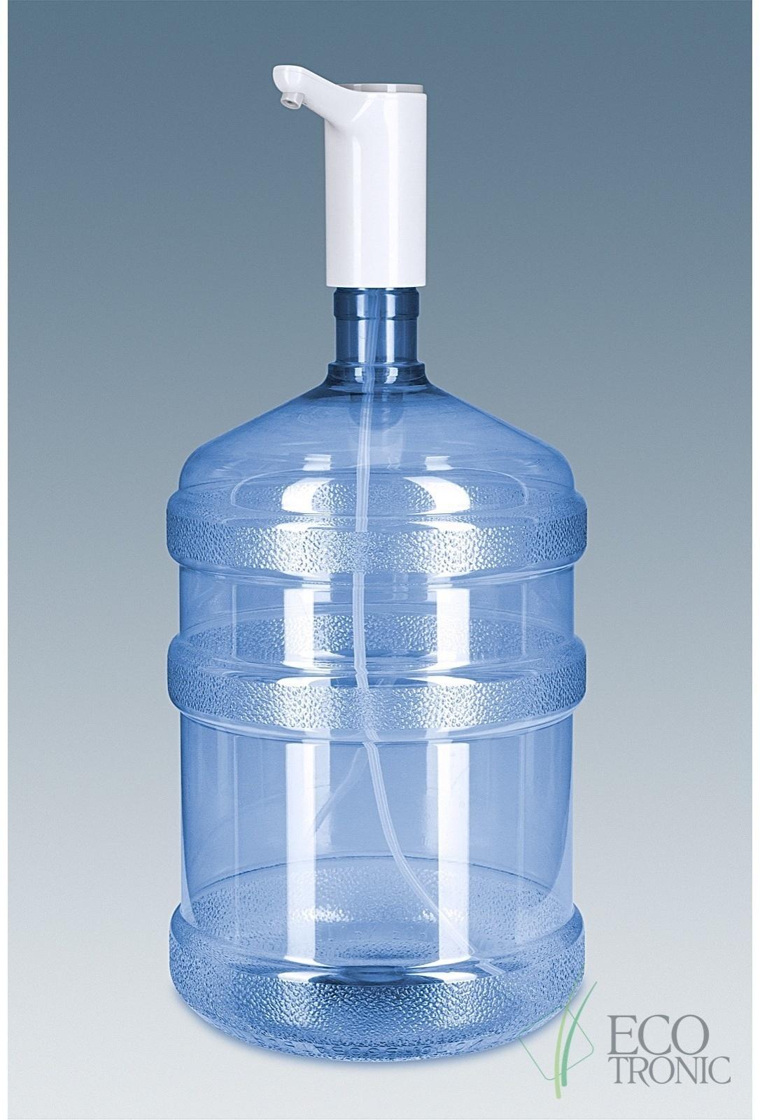 Помпа Ecotronic PLR-110, электрическая, 4 Вт, 1.5 л/мин, 1200 мАч, от USB, белая