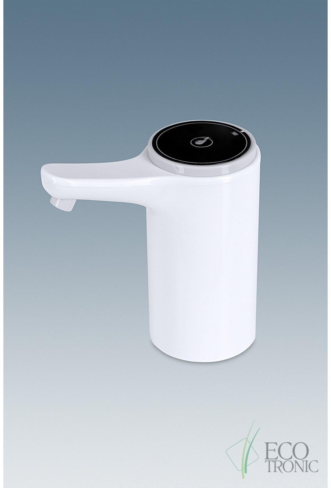 Помпа Ecotronic PLR-110, электрическая, 4 Вт, 1.5 л/мин, 1200 мАч, от USB, белая