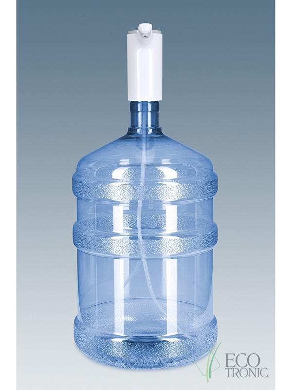 Помпа Ecotronic PLR-110, электрическая, 4 Вт, 1.5 л/мин, 1200 мАч, от USB, белая