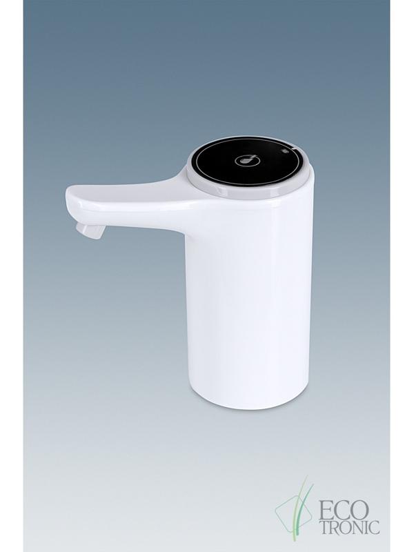 Помпа Ecotronic PLR-110, электрическая, 4 Вт, 1.5 л/мин, 1200 мАч, от USB, белая