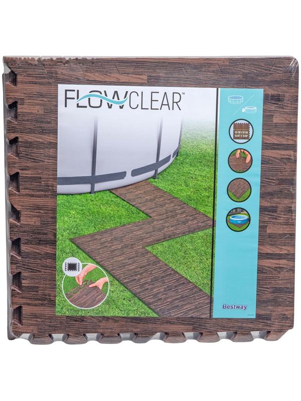 Коврик декоративный под бассейн, 50 x 50 см, 12 штук, 58712 Bestway