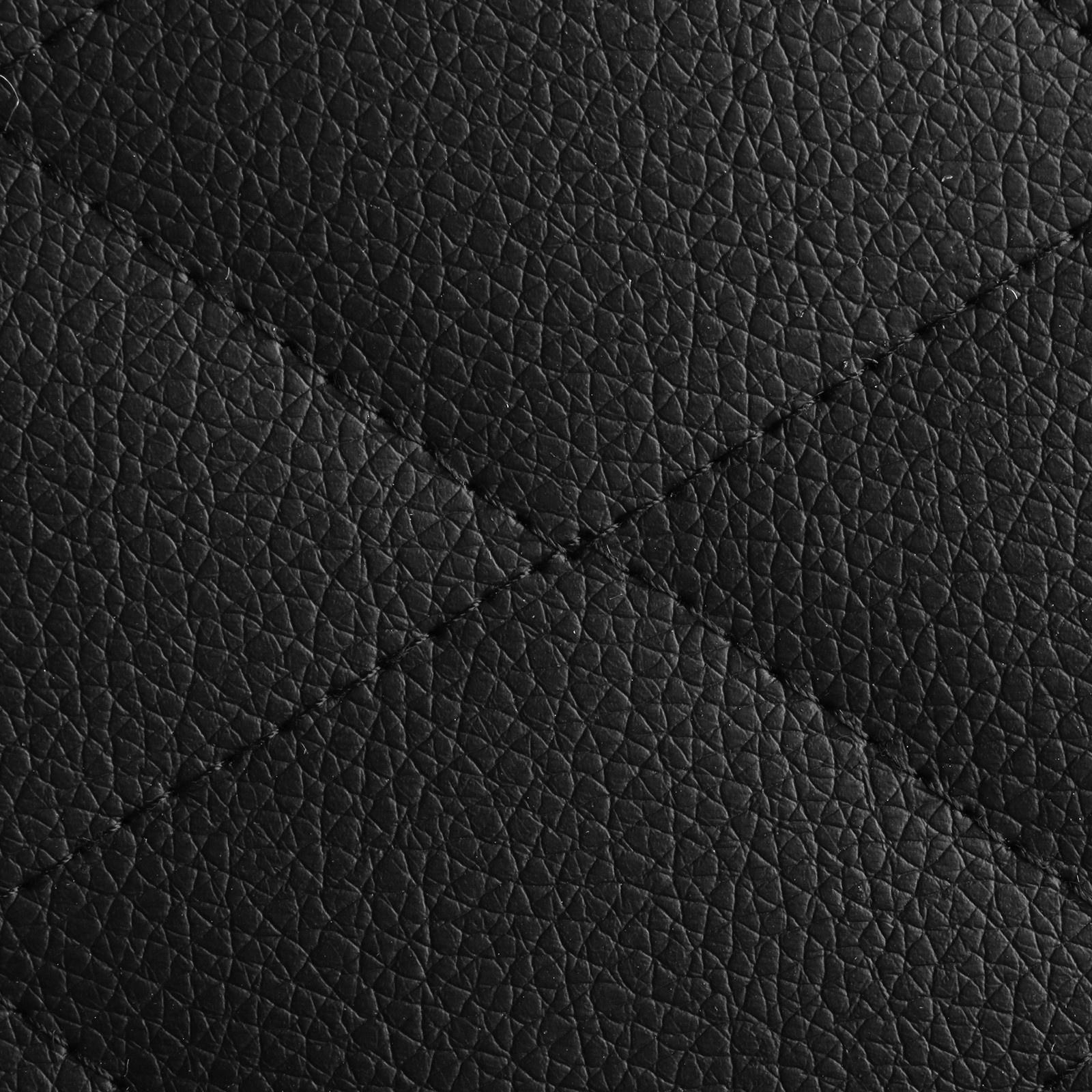 Органайзер саквояж в багажник автомобиля Cartage, экокожа стеганая, 33 см, черный