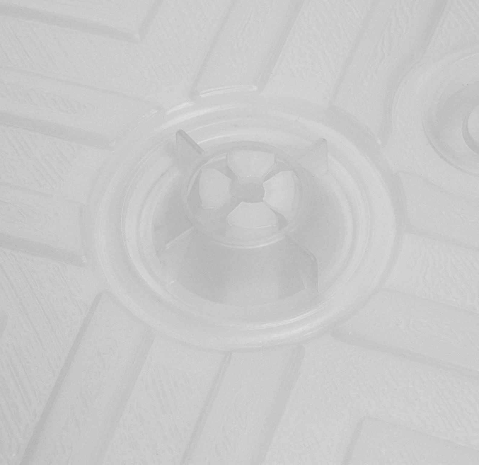 Подставка под зонт квадратная белая, 43 х 43 х 13 см