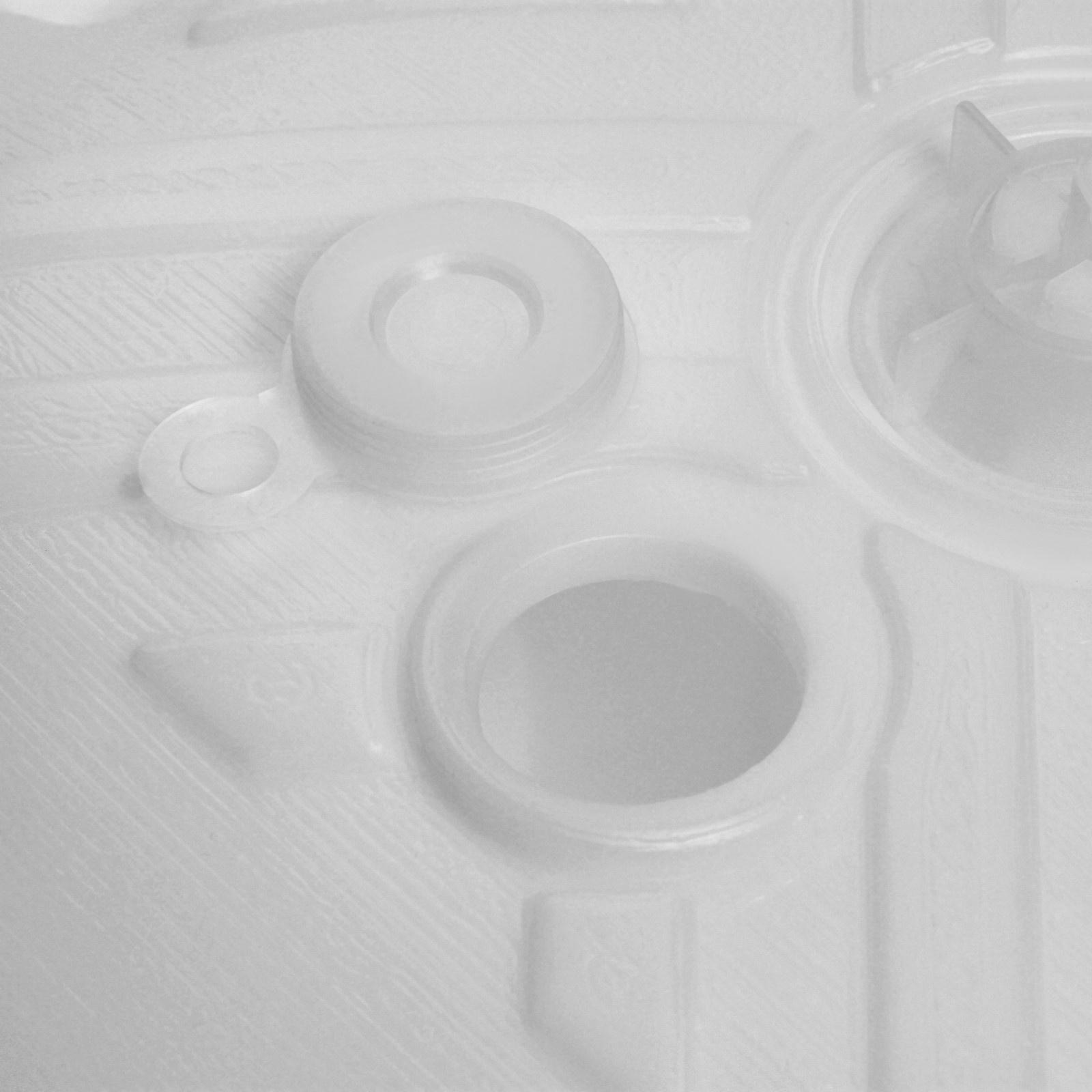 Подставка под зонт квадратная белая, 43 х 43 х 13 см