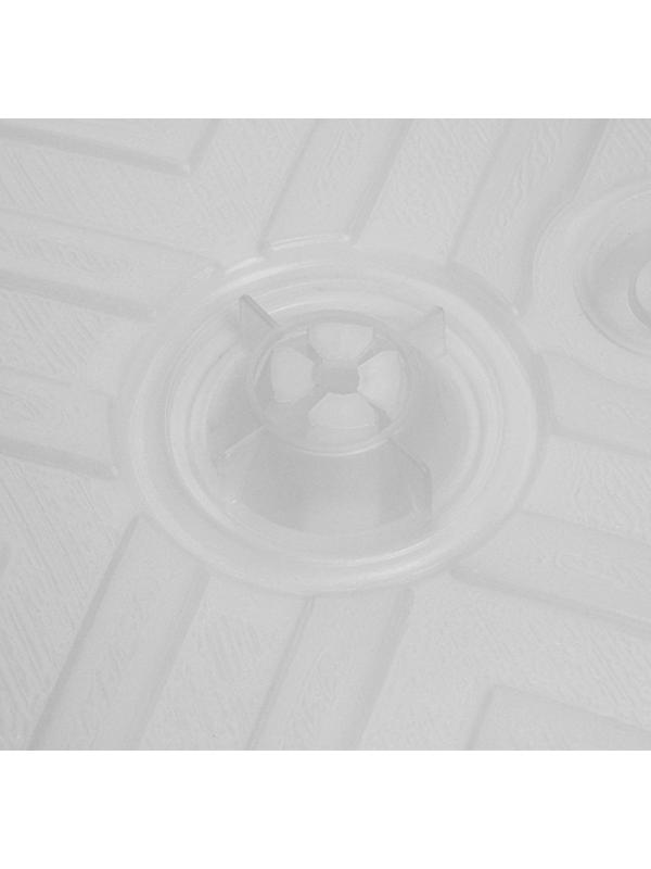 Подставка под зонт квадратная белая, 43 х 43 х 13 см