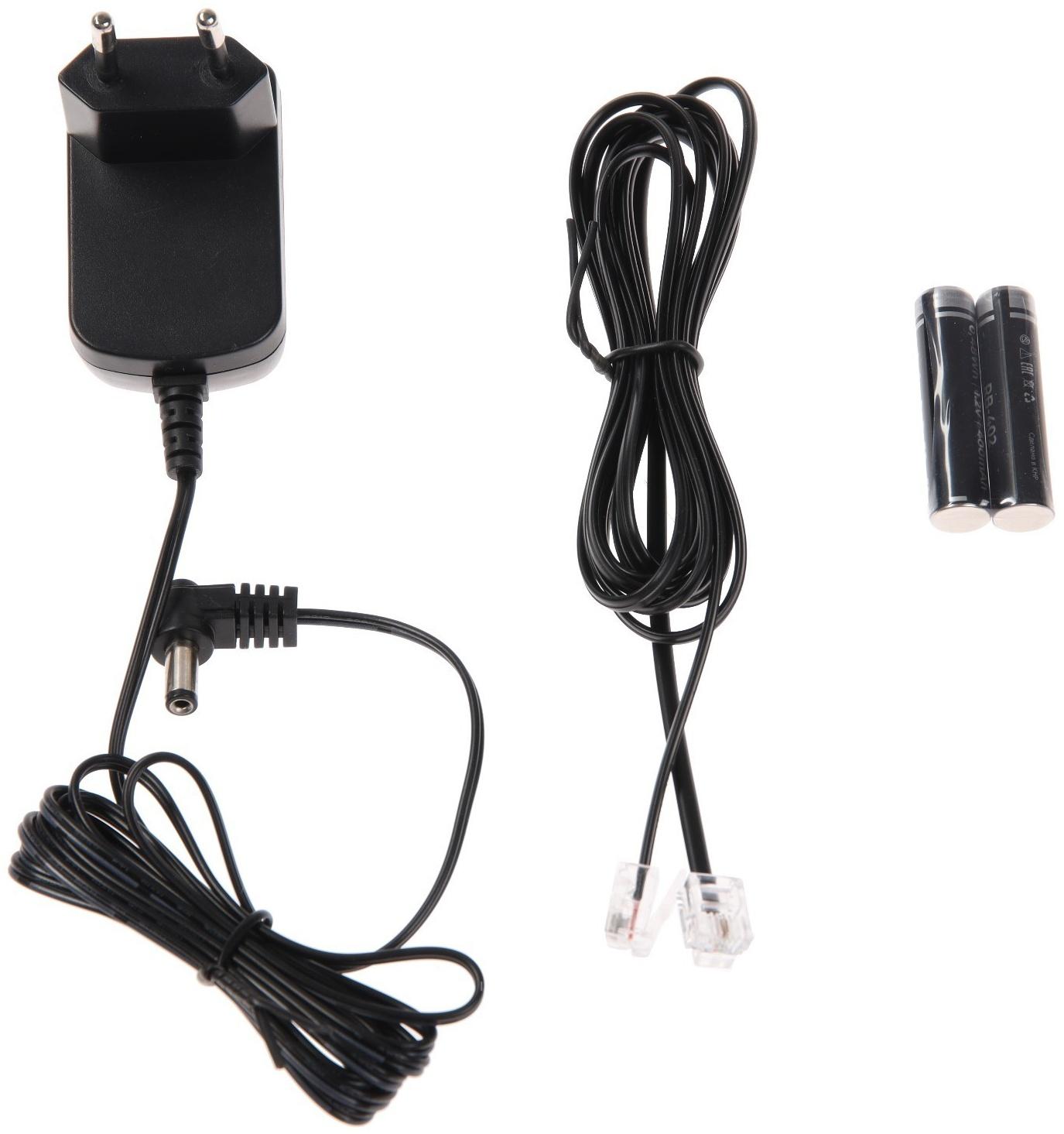 Радиотелефон DECT Maxvi AM-01, Caller ID, интерком, спикерофон, АОН, конференц-связь, черный