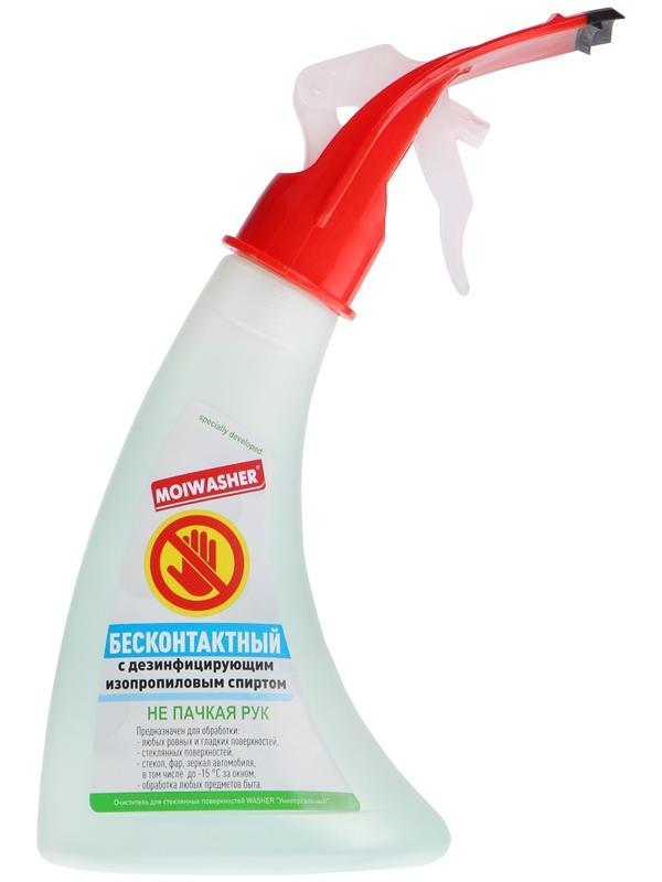Очиститель стекол WASHER с водосгоном, Универсальный Бесконтактный, 350 мл, триггер
