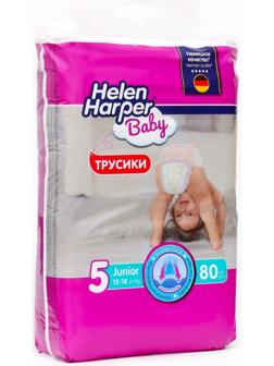 Трусики-подгузники Helen Harper Baby junior (12-18 кг), 80 шт