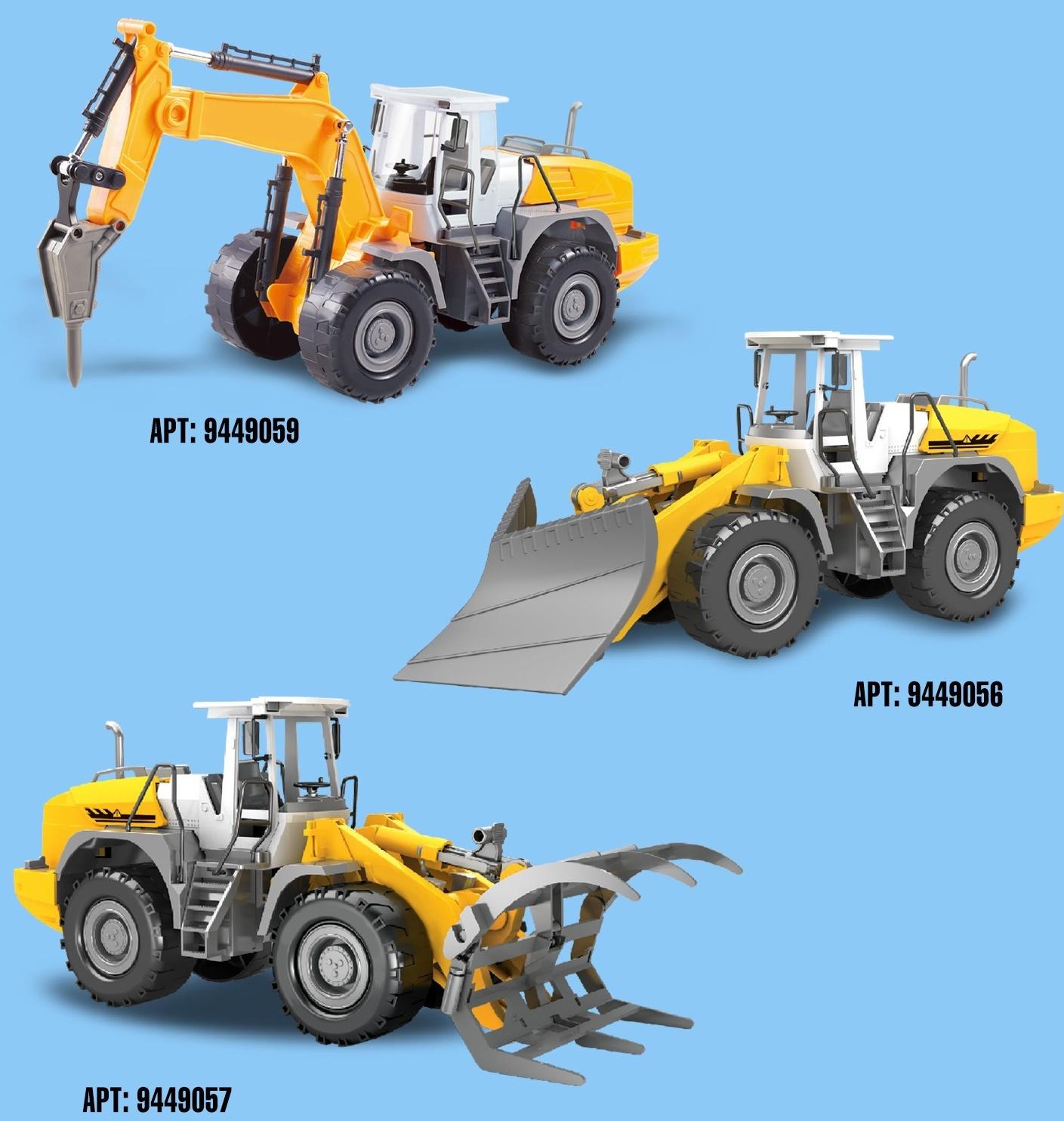 Трактор инерционный «Каток», подвижные детали