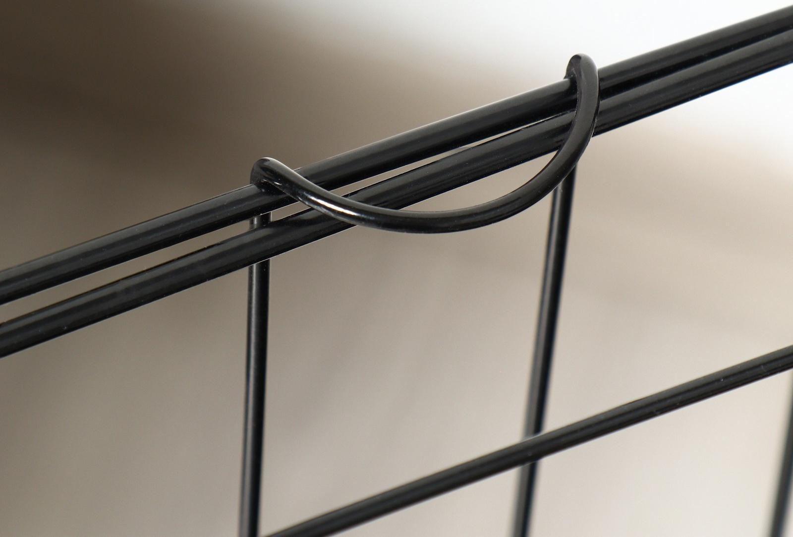 Клетка для собак 51 х 35 х 41 см, черная