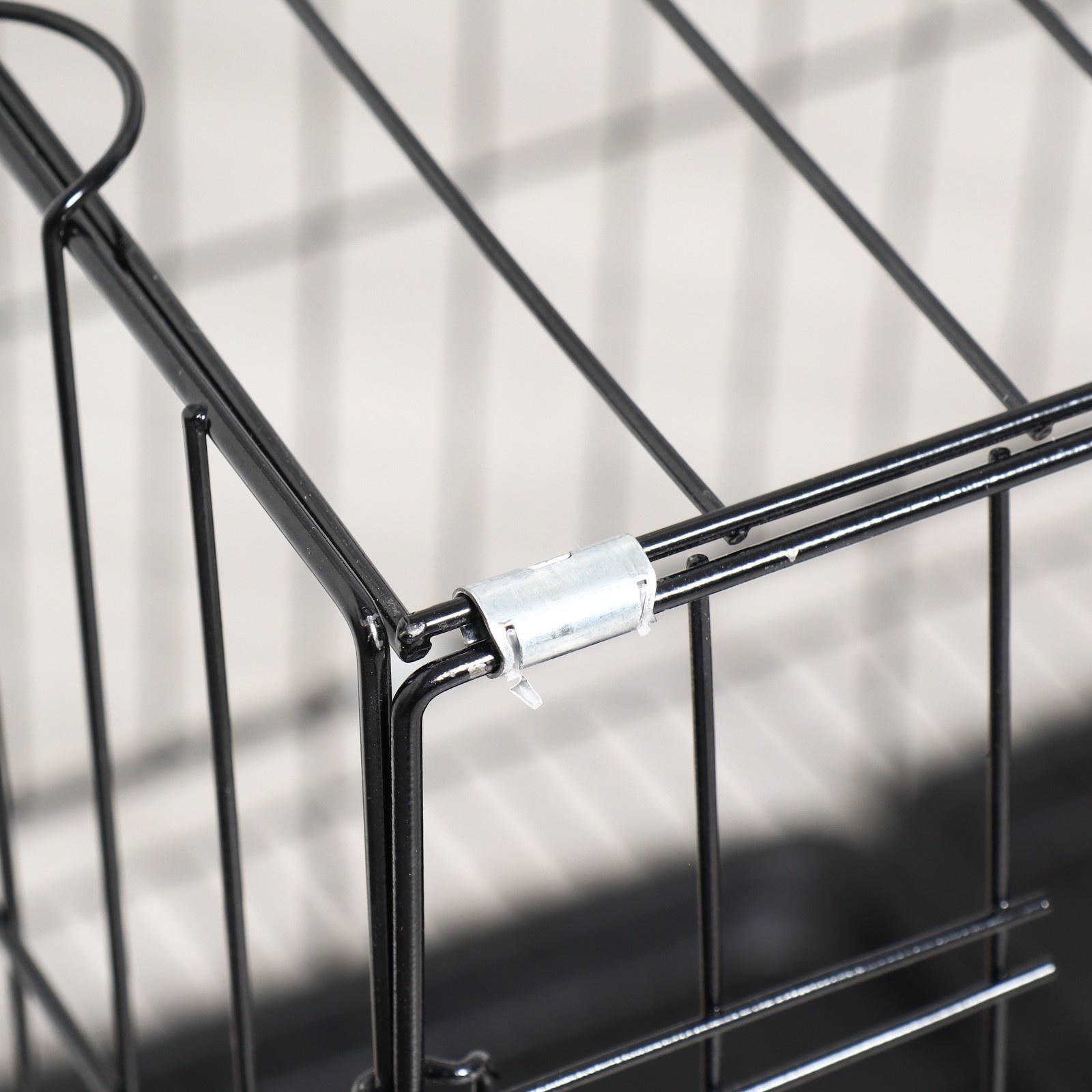 Клетка для собак 51 х 35 х 41 см, черная