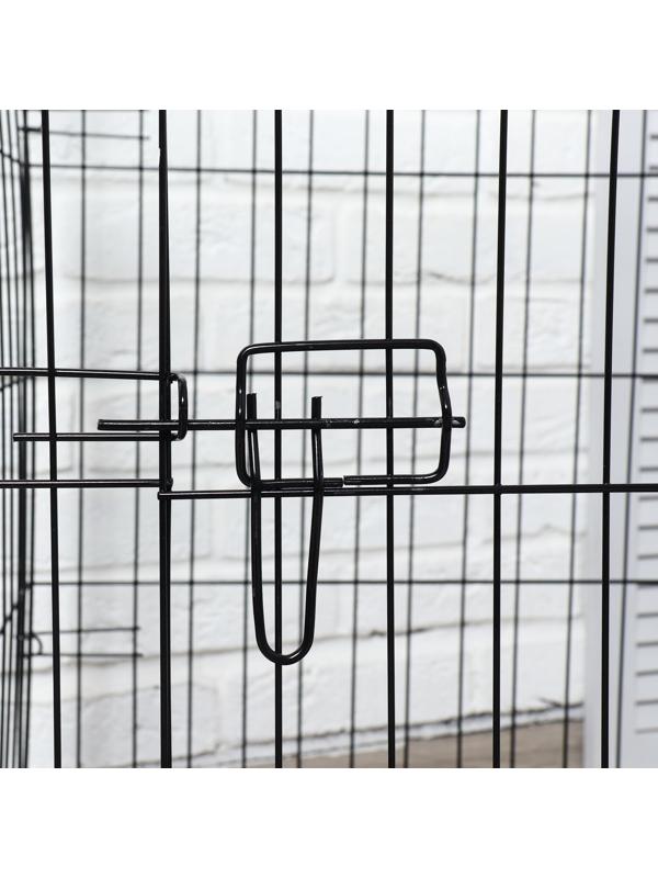 Клетка для собак 51 х 35 х 41 см, черная