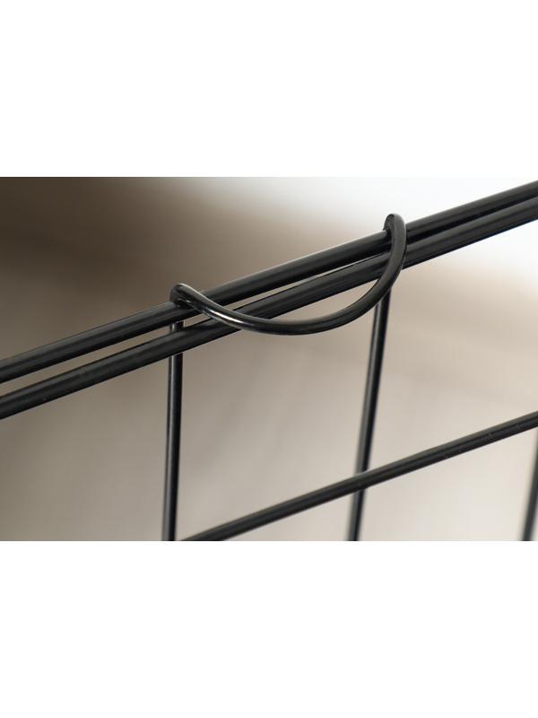 Клетка для собак 51 х 35 х 41 см, черная