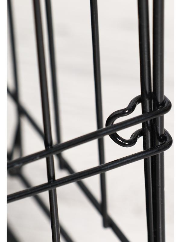 Клетка для собак 51 х 35 х 41 см, черная