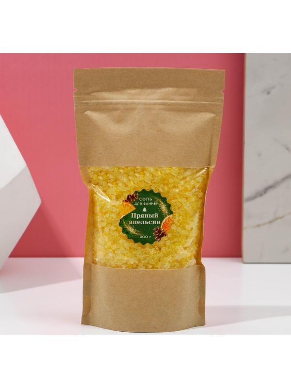 Расслабляющая соль для ванны, 300 г, пряный апельсин