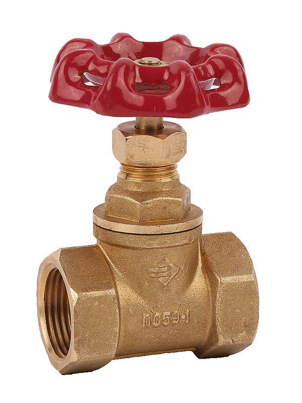 ЗУБР d 1/2″, кран вентильный латунный (51210-1/2)