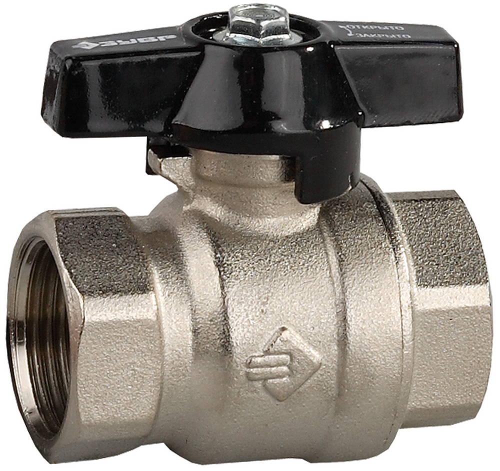 ЗУБР d 3/4″, ручка ″бабочка″, ″мама-мама″, полнопроходной шаровой кран (4-51323-C-3/4)