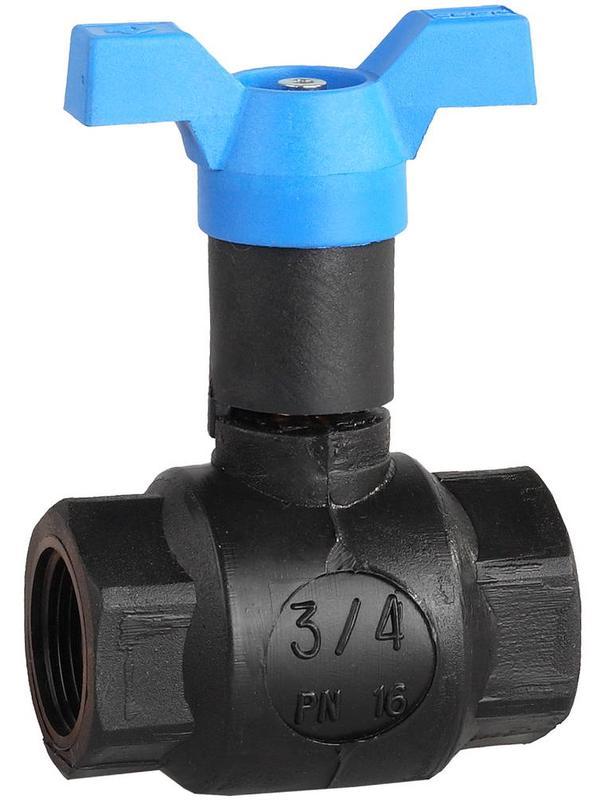 ЗУБР d 3/4″, ″мама-мама″, морозоустойчивый шаровой кран (4-51530-PA-3/4)