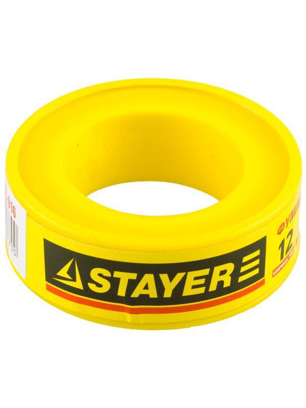 STAYER 0.075 мм х 12 мм х 10 м, 0.16 г/см3, ФУМ лента (12360-12-016)
