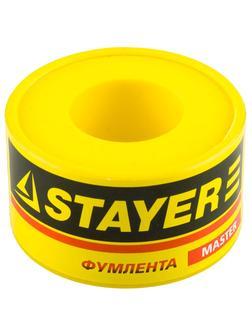 STAYER 0.075 мм х 25 мм х 10 м, 0.40 г/см3, ФУМ лента (12360-25-040)