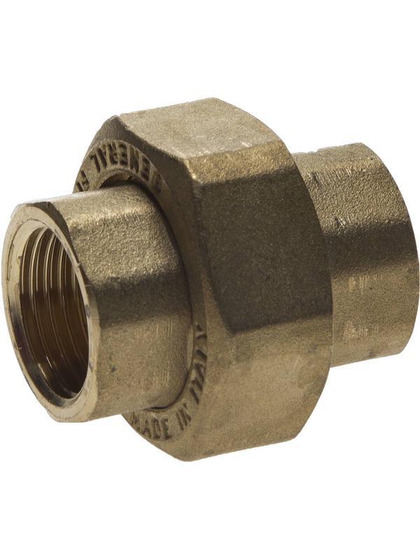 GENERAL FITTINGS гайка-гайка 1/2″, соединитель с накидной гайкой (51037-G/G-1/2)
