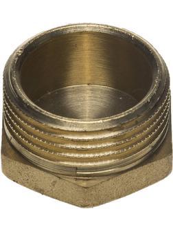 GENERAL FITTINGS 1″, наружная резьба латунь, заглушка (51098-S-1)